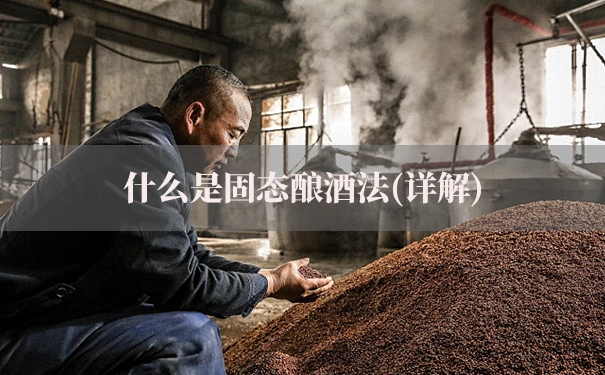 什么是固态酿酒法(详解)