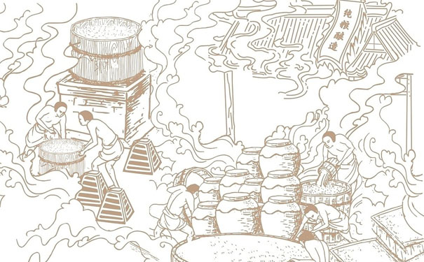 散酒酿造方法和配方