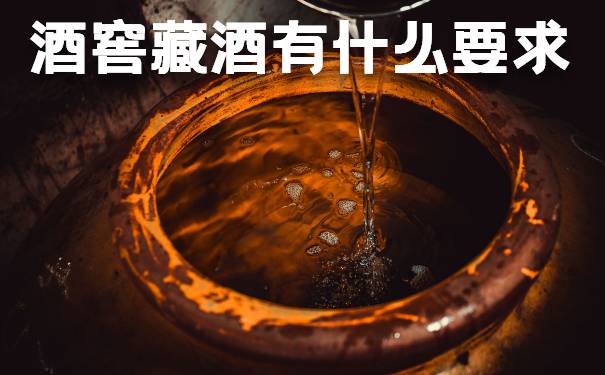 酒窖藏酒有什么要求(仅供参考)