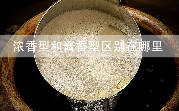 浓香型和酱香型区别在哪里