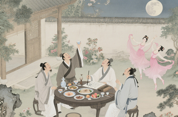 诗酒风流:古代文人笔下的白酒意象解析