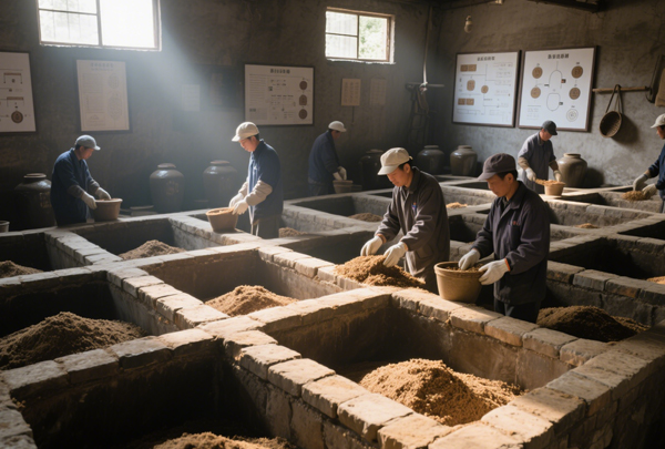 千年窖池里的时光密码:解密白酒酿造哲学