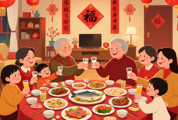 节庆餐桌上的白酒故事:一杯敬团圆