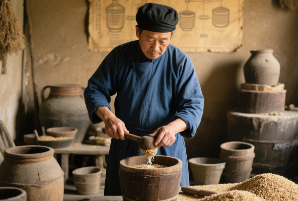 探秘非遗白酒:酿酒师的神秘魔法