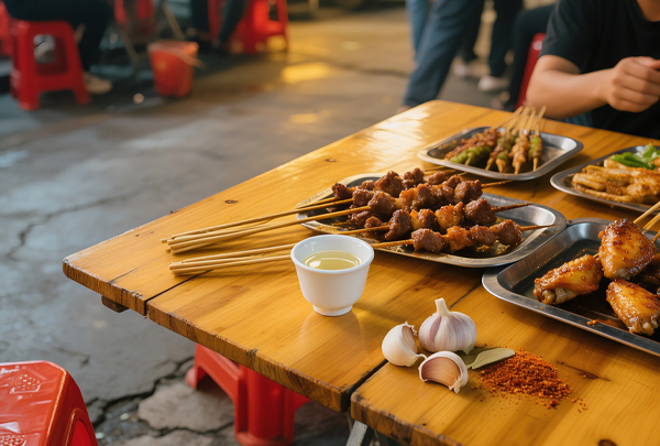 白酒配烧烤,香得直跺脚
