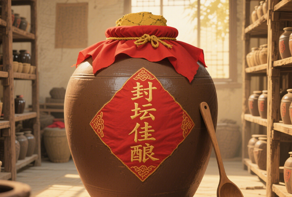 白酒封坛,古代人的仪式感拉满！​