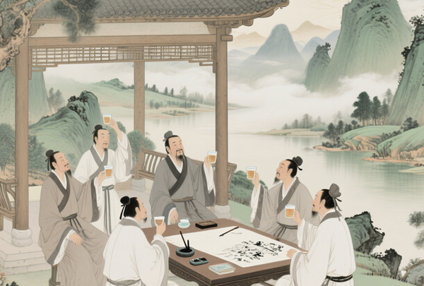 古代文人为何独爱白酒,从李白诗赋看唐宋饮酒风尚