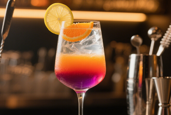 调酒新花样:白酒混搭果汁绝了