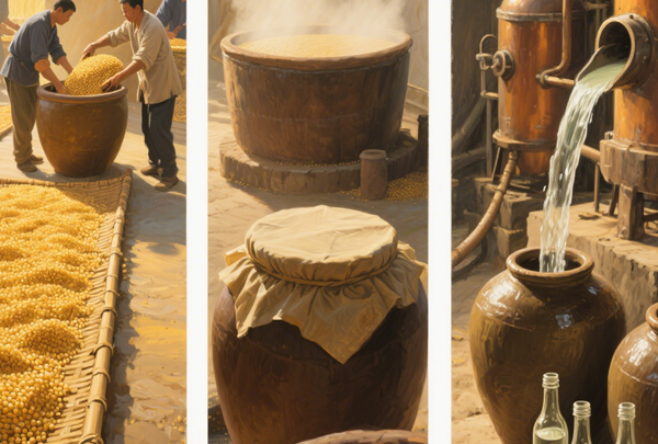 白酒:从粮食到酒杯的魔法旅程
