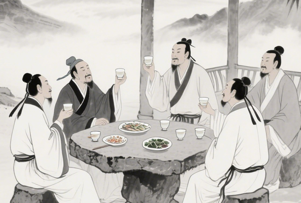 古代人的白酒花式喝法有多野