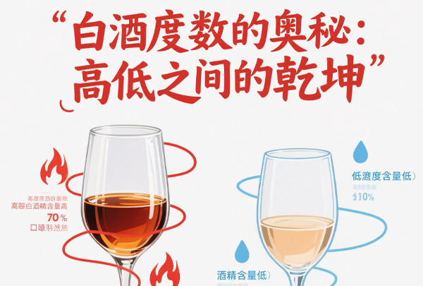 白酒度数的奥秘:高低之间的乾坤