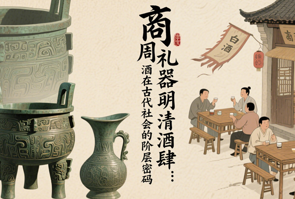 商周礼器到明清酒肆:白酒在古代社会的阶层密码