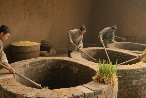 浓香型白酒的窖池奥秘:泥土与时间孕育的味觉奇迹