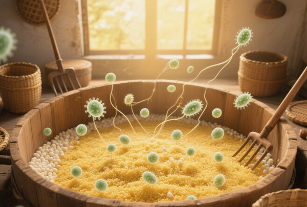 浓香型白酒的发酵艺术:微生物世界里的风味养成记