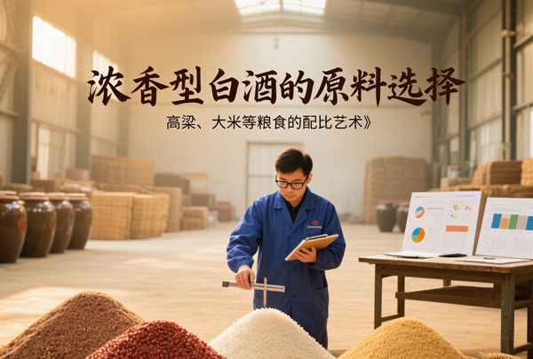浓香型白酒的原料选择:高粱、大米等粮食的配比艺术