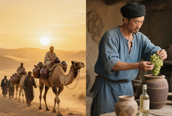 丝绸之路与葡萄美酒:西域酒种对中原白酒文化的隐秘影响