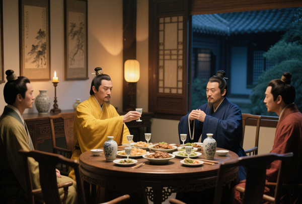 一场酒局定乾坤:白酒在历史关键时刻的隐秘作用