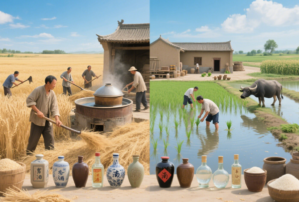 南米北麦:地域风土如何塑造白酒的多元性格