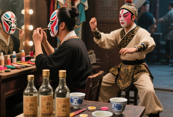 白酒与戏曲:杯中乾坤映照戏里人生百态