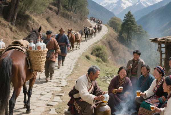 茶马古道上的酒香:白酒贸易背后的文化迁徙