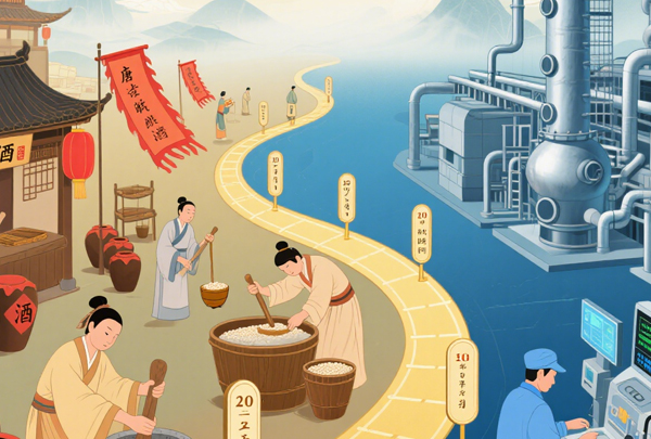 从曲蘖到蒸馏:白酒酿造技艺的千年演进轨迹
