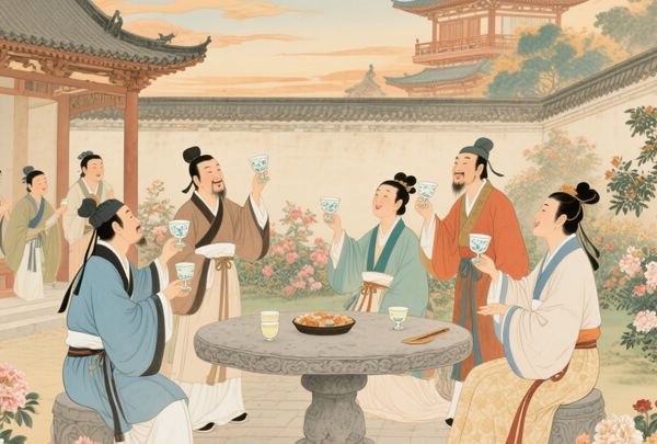 唐诗中的杯盏:盛唐诗歌里的白酒风尚