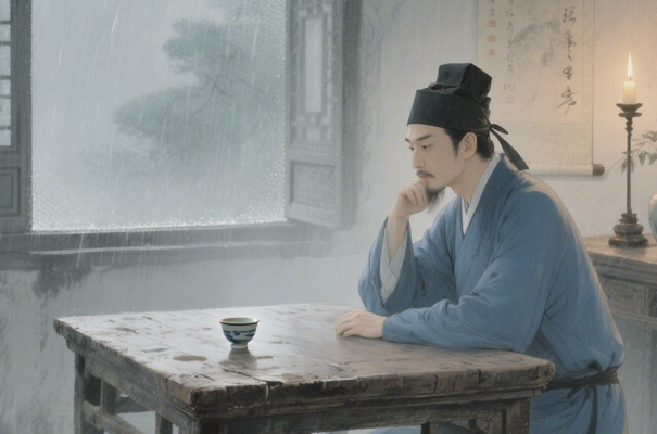 杯空酒尽,余味里有万千意