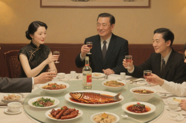 无言的默契:酒桌上的“潜台词”