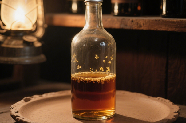 微光下的琥珀:液体里的时光琥珀