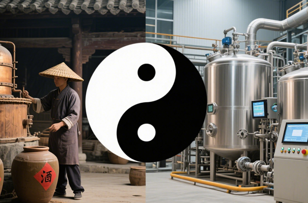散装白酒的 “新老之争”:传统酿造 VS 现代工艺