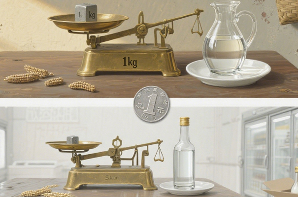 散酒论斤称真的比瓶装划算吗