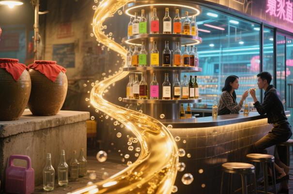 从菜场到商圈,散酒迎来华丽转身