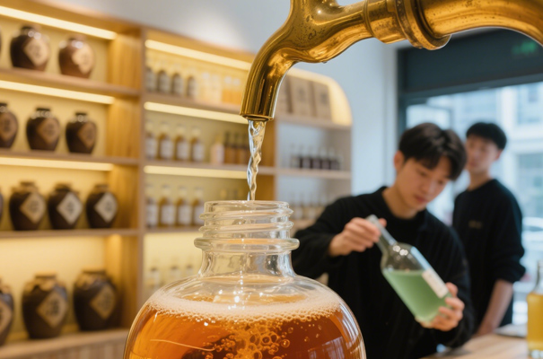 散酒铺的 “酒龙头”,拧出了什么新潮流