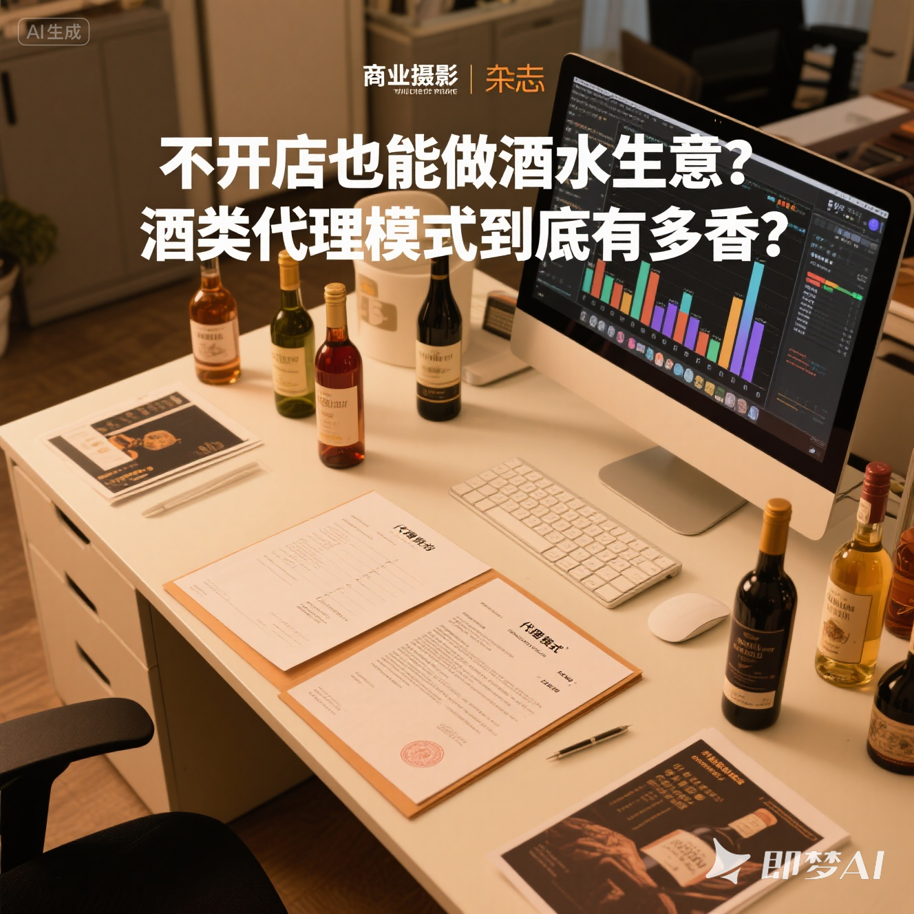 不开店也能做酒水生意?酒类代理模式到底有多香?