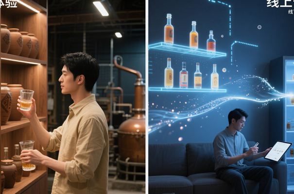 “线下体验 + 线上云酒库” 的散酒消费新图景​