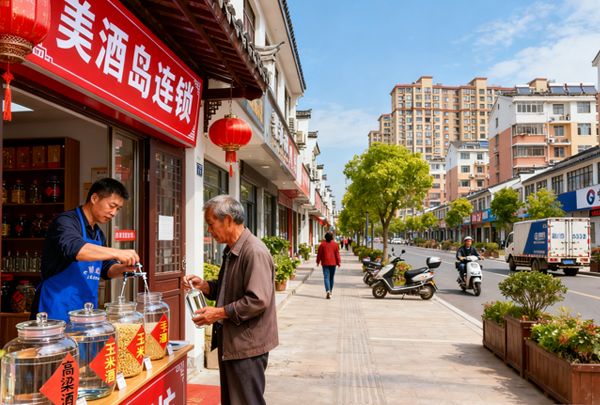 县域经济新蓝海：散酒加盟的“下沉”机遇