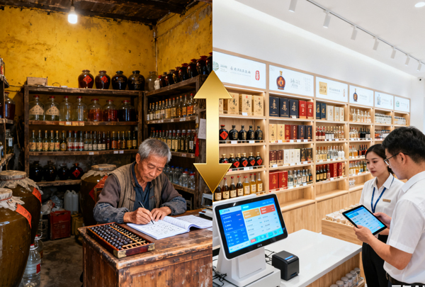 告别“夫妻店”模式:现代散酒加盟的运营升级