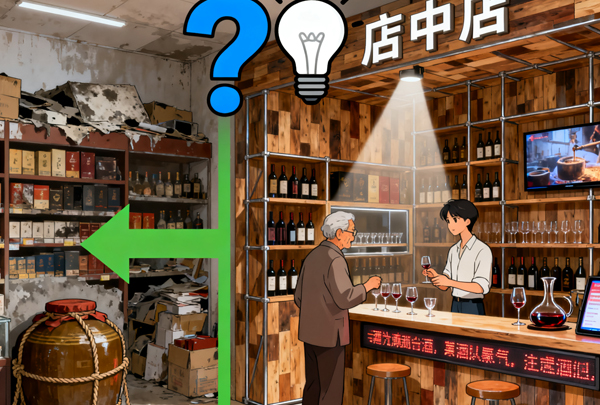 传统烟酒店的散酒生意,能否靠 “店中店” 破局