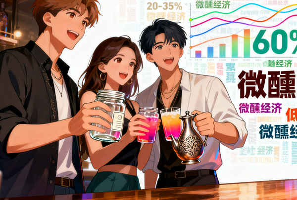 年轻人占散酒消费60%以上,“微醺经济”改写市场规则