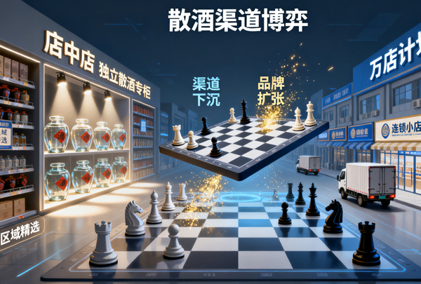 “店中店”与“万店计划”,散酒渠道博弈正酣