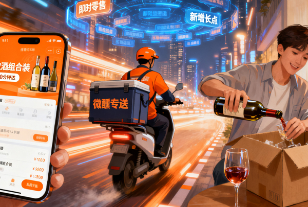 即时零售崛起，30分钟微醺到家成新增长点