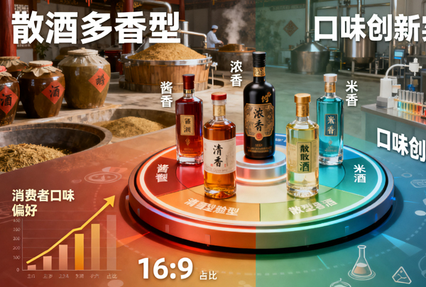多香型布局成新宠,散酒能靠口味打赢翻身仗吗